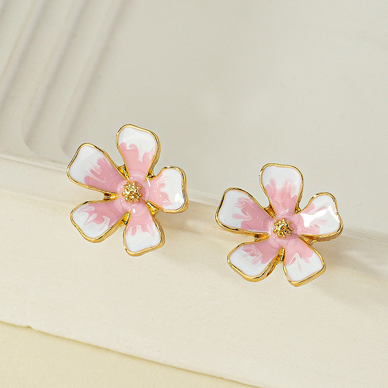 Sweet Elegant Cherry Blossom Earrings