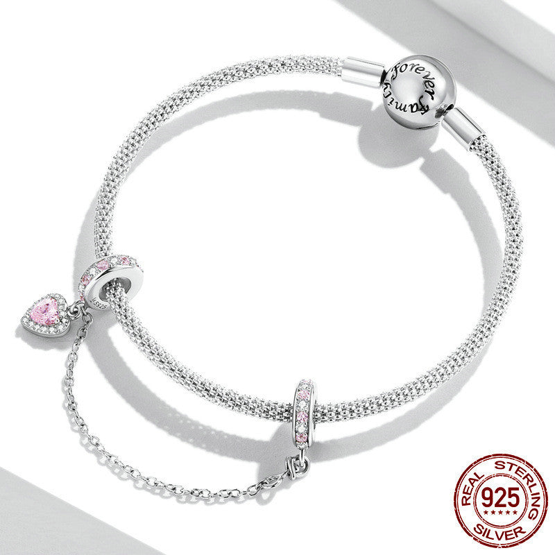 Valentine's Day Love Chain Bracelet Charm