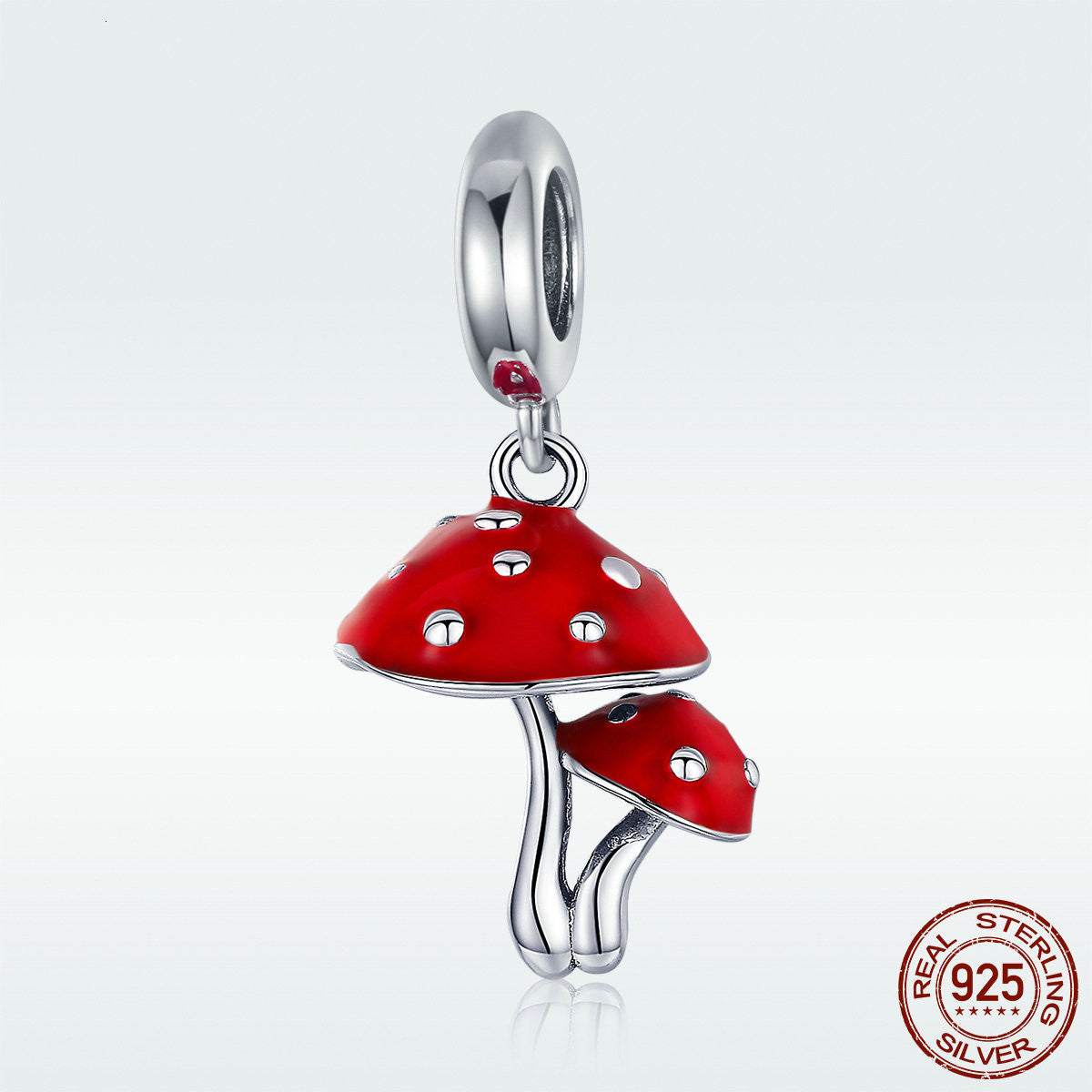 Mushroom Bracelet Charm
