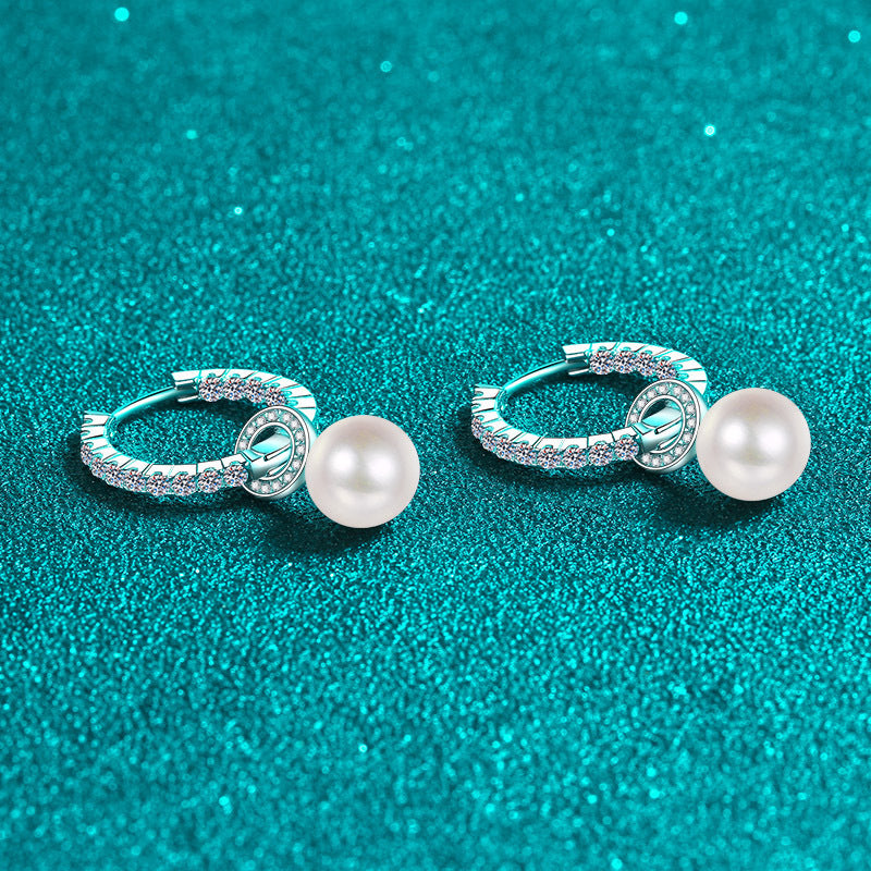 925 Sterling Silver Freshwater Pearl Earrings